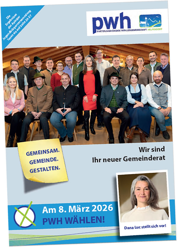 Wir sind Ihr neuer Gemeinderat...